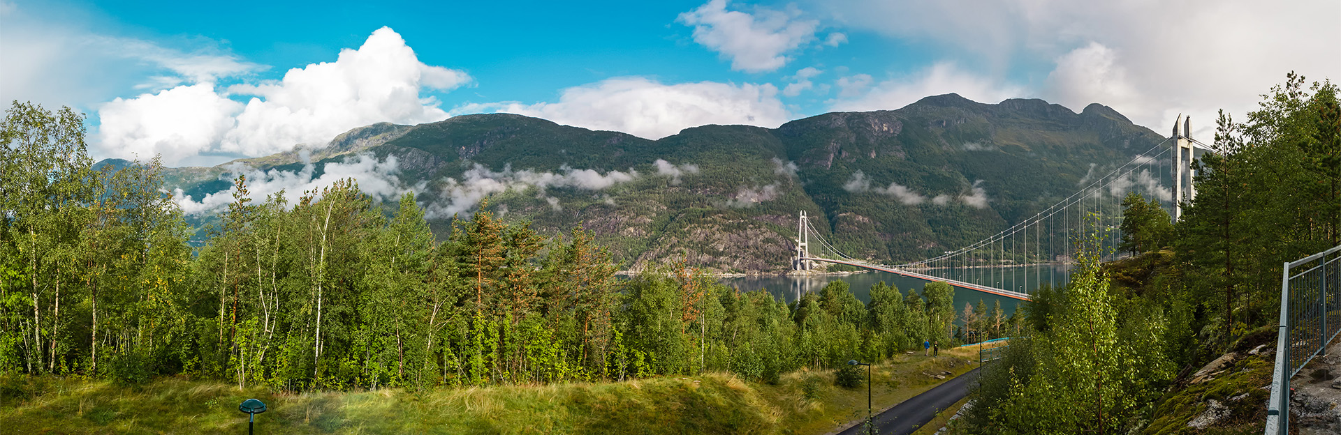 Norwegen - Hardanger Hänge-Brücke